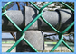 Schermo di sicurezza del recinto del collegamento a catena espelso / PVC rivestito delle doghe per la recinzione del confine