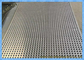 La facciata per pannelli in metallo perforato dei fori quadrati placca la visibilità eccellente